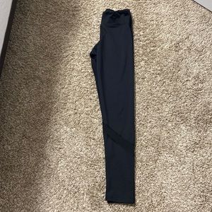 Girls black athletic leggings size 14